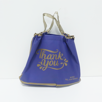 Sac à cordon de vente directe d'usine en Chine personnalisé imprimé poly sac emballage de sac à provisions transparent pour aliments et boissons