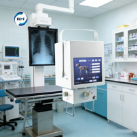 Appareil de radiographie vétérinaire portable numérique Rayman 5,6 kW 8 kW 12 kW avec détecteur à panneau plat