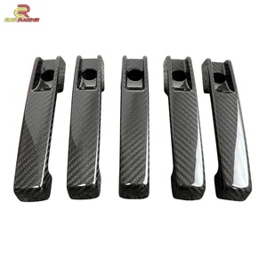 Dry Carbon Fiber Side Trims <b>Door</b> <b>Handle</b> <b>Replacement</b> for Mercedes Benz G-Class W464 G500 G350 G63 2019-2024 - Product Image 1