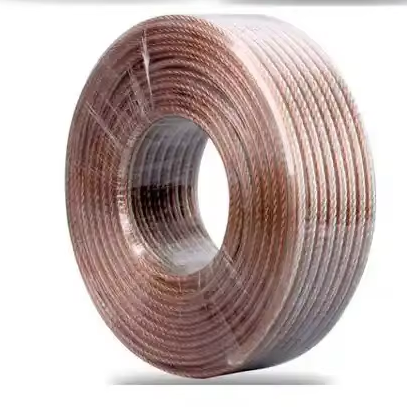RVH RVB High Purity Audio Cable Wire 99.99% OXYGEN-FREE COPPER Speaker Cable CCS 16AWG 12AWG 100M Red Black Audio Cables Reel