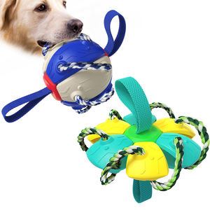 New Design Tough Interactive Rope Aggressive Chewers <b>Dog</b> Bouncing <b>Ball</b> <b>Dog</b> Chew Toys, <b>Dog</b> <b>Ball</b> - Product Image 3