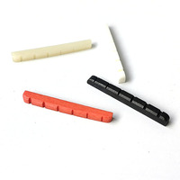 ST Electric Guitar Beef Bone Bridge String Nut pour Guitare Électrique, Nut en Os pour Guitare Électrique