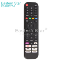 ES-RM077-1 universel de haute qualité prix usine Smart TV télécommande pour HDTV Smart TV contrôleur télécommandé