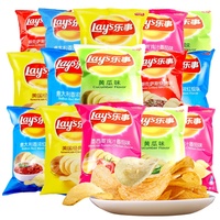 Papas Fritas Semi-Suaves Lays al Por Mayor a Precio de Fábrica, Saladas, Bajas en Grasa, 40g, Refrigerios Inflados de Frutas