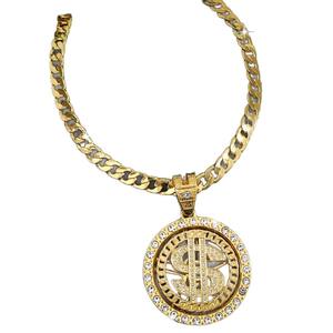 Collar Creativo Personalizado con Colgante en Forma de Corazón Estilo Europeo/Americano, Éxito de Ventas Transfronterizo de Moda Hip-Hop - Product Image 5