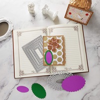 Matrices de découpe en métal de conception personnalisée, gabarit de gaufrage en acier au carbone, pochoirs en métal pour le scrapbooking et la fabrication de cartes