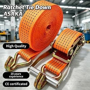 Correas de Amarre de Alta Resistencia <span class=keywords><strong>para</strong></span> Carga, 5T, con Trinquete, <span class=keywords><strong>para</strong></span> Transporte al Aire Libre - Product Image 4