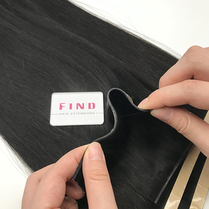 Mới đến 100% siêu nhanh ứng dụng an toàn giữ tiêm băng trong thể hiện sợi ngang Remy Nga phần mở rộng tóc người - Product Image 5