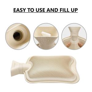 Vente directe d'usine en gros 500ML/1000ML/2000ML Belles bouteilles d'eau chaude en caoutchouc pour soulager la douleur - Product Image 3