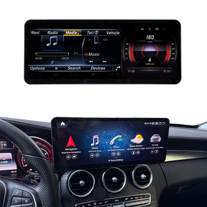 Schermo Android da 14,6 Pollici con Qualcomm 680, Carplay Wireless, Radio HD 1200p per <span class=keywords><strong>Mercedes</strong></span> <span class=keywords><strong>Benz</strong></span> C <span class=keywords><strong>W205</strong></span> C200 C300 C180 GLC X253 AMG Navi - Product Image 4