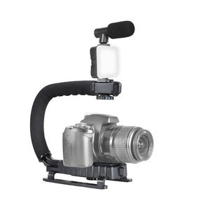 Kit téléphone Smartphone débutant en vlogging Caméra éclairante Youtube pour <span class=keywords><strong>blog</strong></span> mains libres Kit de vlogging pour débutants en voyage USB C - Product Image 2