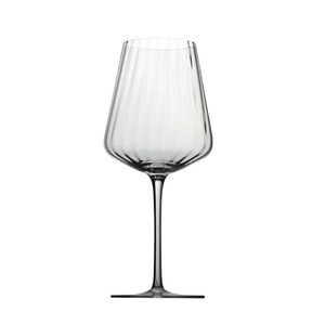 Verre à vin en cristal de luxe à facettes, à pied haut, à rayures verticales, de style nordique et allemand, pour vin rouge et blanc - Product Image 5