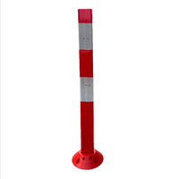 Bande réfléchissante de sécurité routière en PU, délimiteur flexible, poteau de signalisation d'avertissement en TPU, poteau de signalisation de stationnement routier