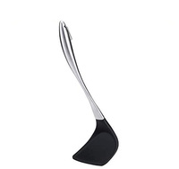 Ensembles d'ustensiles de cuisine en silicone, ustensiles de cuisine pour la maison, outils de cuisson durables antiadhésifs avec manche en acier inoxydable, sans danger pour les aliments
