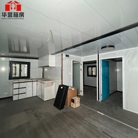 Casa Contenedor Expandible de Buena Calidad, Casa Móvil de 20 Pies/40 Pies, Altura Interior de 2.4 Metros, Casas Modulares Prefabricadas