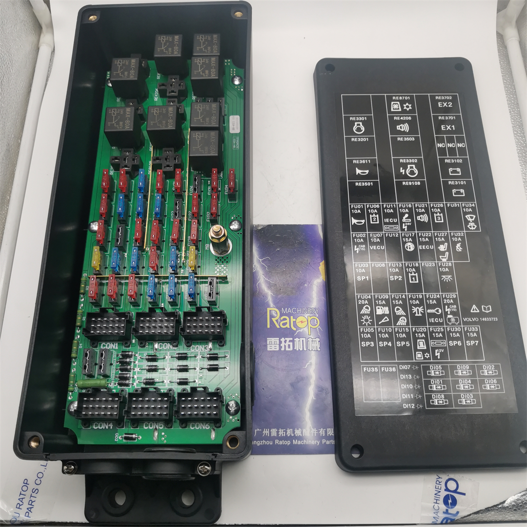High-quality Excavator Parts - VOE 14604587 Fuse Box Assembly