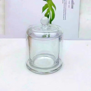 Portavelas de Vidrio en Forma de Diamante, Hechos a Mano, Modernos y Ecológicos, Linternas y Campanas de Cristal con Tapa para Pascua - Product Image 3