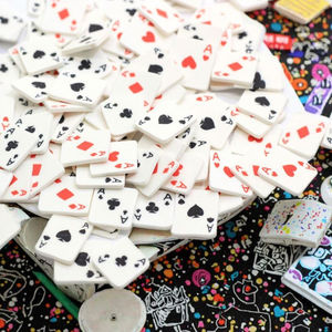 500g rebanadas de arcilla polimérica suave estilo amor corazón patrón de fresa para decoración de boda y regalo DIY Nail Art Crafts - Product Image 5