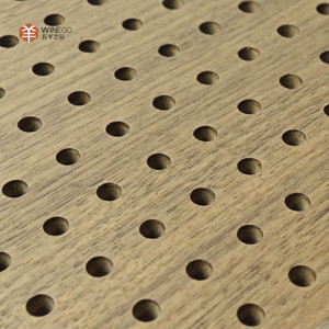 סטודיו winego-לוחות אקוסטיים מחוררים אקוסטיים מלמין גבוהה nrc לוחות קיר מחורר אקוסטי עבור ספריות - Product Image 3