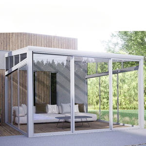 [Ment payment] غطاء فناء مخصص مظلة حماية مضادة للماء إطار ألومنيوم - Product Image 5