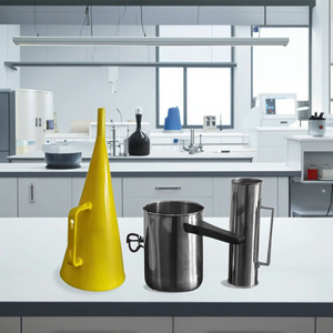 เครื่องวัดความหนืดแบบกรวยมาร์ช เครื่องวัดความหนืดของสารละลายแบบกรวยมาร์ช เครื่องวัดความหนืดแบบกรวย เครื่องวัดความหนืด เครื่องวัดความหนืดของระบบกรองสุญญากาศ - Product Image 4