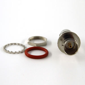 75 ओम विद्युत बैरल <span class=keywords><strong>BNC</strong></span> महिला महिला निविड़ अंधकार तार दिवार आरएफ समाक्षीय संबंधक करने के लिए एडाप्टर - Product Image 3