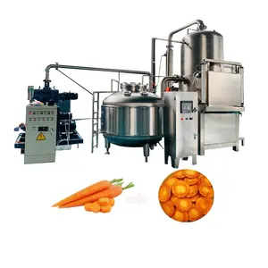 TCA 100kg/batch friggitrice sottovuoto per verdure di alta qualità mela banana carota patatine friggitrice sottovuoto