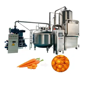 Friteuse sous vide pour pommes, bananes, carottes, pommes de terre, chips, 100kg/lot, haute qualité