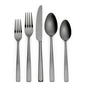 Juego de Cubiertos Metálicos Premium, Juego de Cubiertos Metálicos de Diseño Moderno para Hoteles y Restaurantes, Suministros de Cubiertos Metálicos - Product Image 5