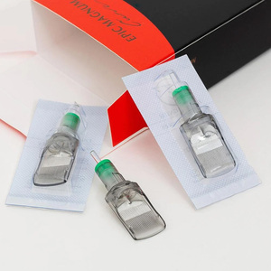 Vente en gros EZ EPIC Super <span class=keywords><strong>Big</strong></span> <span class=keywords><strong>Magnum</strong></span> 8Pcs #12 0.35mm Cartouche d'aiguille de tatouage jetable - Product Image 1