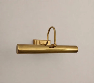 Luxury Vintage Solid Brass Picture <b>Light</b> Raw Brass <b>Wall</b> Lamp Mid Century Modern Gallery Artwork Display Lighting Fixture - Product Image 2