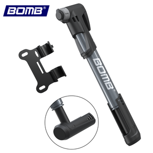 Mini pompe BOMB P300 - 80-130 PSI - Pression - Matériau PA écologique - Étanche - Léger - Conception durable - Jauge pour la montagne/la route - Product Image 1