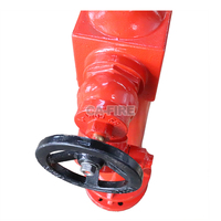 Hydrant d'incendie de type BS de 4 pouces, prix d'usine CA, hydrant d'incendie de 100 mm avec vanne d'hydrant DN65