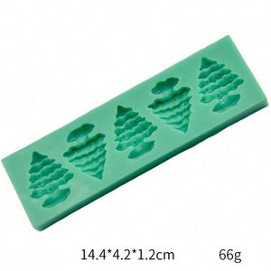 Moules à bougies de Noël en silicone pour aromathérapie, outils de cuisson pour savons et gâteaux faits à la main, emballés en sac OPP - Product Image 4