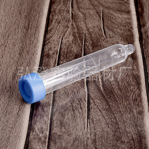 Hongbolai Ps Plastic <b>Screw</b> Type Urine Sedimentation Tube With <b>Flat</b> And Raised Tips For Lab Use - Product Image 1
