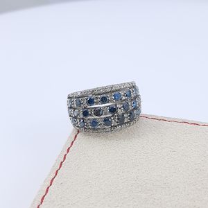 Bague de fiançailles Jewelspaark en diamant 1,20 carats, taille brillant rond, sertissage en canal, argent sterling 925, pour femme - Product Image 6