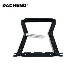 وصل حديثًا سرير حديدي متين مفصلات دعم قضيب أسود أجهزة تخزين سرير أريكة أجهزة وظيفية كتم صوت - Product Image 1