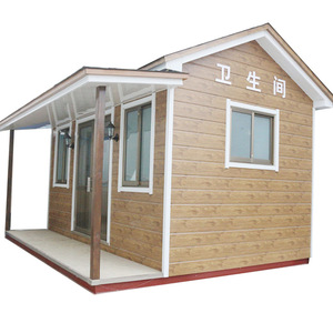 Toilettes portables en bois, design rustique, installation facile pour les lieux publics - Product Image 1