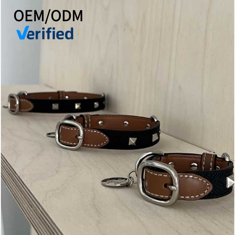 Adjustable Pet Dog Collars Walking Running
