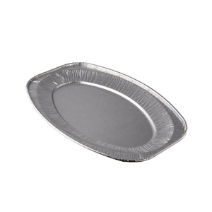<span class=keywords><strong>Prix</strong></span> d'usine grand plateau alimentaire ovale en <span class=keywords><strong>aluminium</strong></span> - Product Image 3