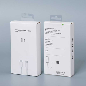 อะแดปเตอร์แปลงไฟแบบ Type C 20W สำหรับ iPhone 17 16 Plus 15 14 13 12 Pro Max รองรับปลั๊ก US EU UK - Product Image 1