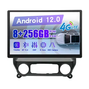 ZWNAV 13.3 inç 8 çekirdekli Android 11 araba radyo dvd navigasyon multimedya oynatıcı için Chevrolet Silverado 2014-2018 4G carplay