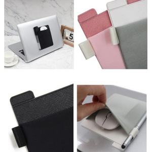 Support de souris d'ordinateur universel adhésif réutilisable avec logo personnalisé, écologique, décontracté, pochette de souris à coller pour ordinateur portable - Product Image 5