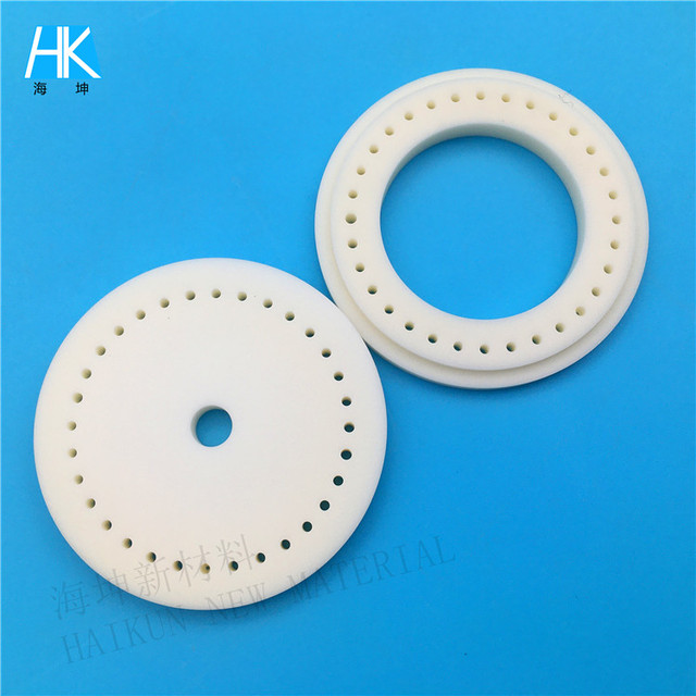 Refractory Insulation 99% 99.7% Precision Ceramic Alumina Parts Disc Disk