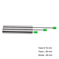 Amortisseur hydraulique de fermeture en douceur pour porte coulissante de meuble