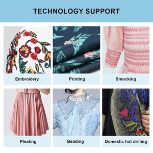 Nhà sản xuất quần áo thiết kế riêng, chất lượng cao OEM ODM, bộ đầm và áo blazer chất liệu cotton linen chiffon dành cho nữ - Product Image 4