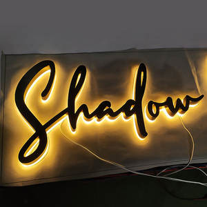 Aangepaste Outdoor Gepolijst Roestvrij Staal Bord Achtergrondverlichting Led Lichtgevende Karakters <span class=keywords><strong>Panaflex</strong></span> Indoor Decoratie Bewegwijzering - Product Image 6