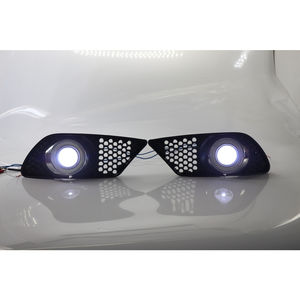 Phares <span class=keywords><strong>antibrouillard</strong></span> à LED avec couvercle Angel Eye pour <span class=keywords><strong>Mercedes</strong></span> Benz <span class=keywords><strong>W204</strong></span> 2008-10 A2048850253 A2048850353 - Product Image 2