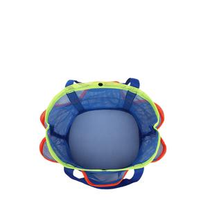 顶级定制标志尺寸网眼沙滩包游泳肩部玩具购物袋大容量儿童户外包 - Product Image 6