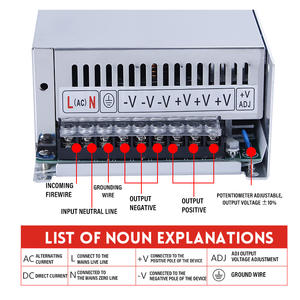 MWEL MS-1000-48 1000W 48V 20.8A 소형 스위칭 전원 공급 장치, 오래 지속되고 내구성 있는 풍력 터빈 AC 변환기 - Product Image 5